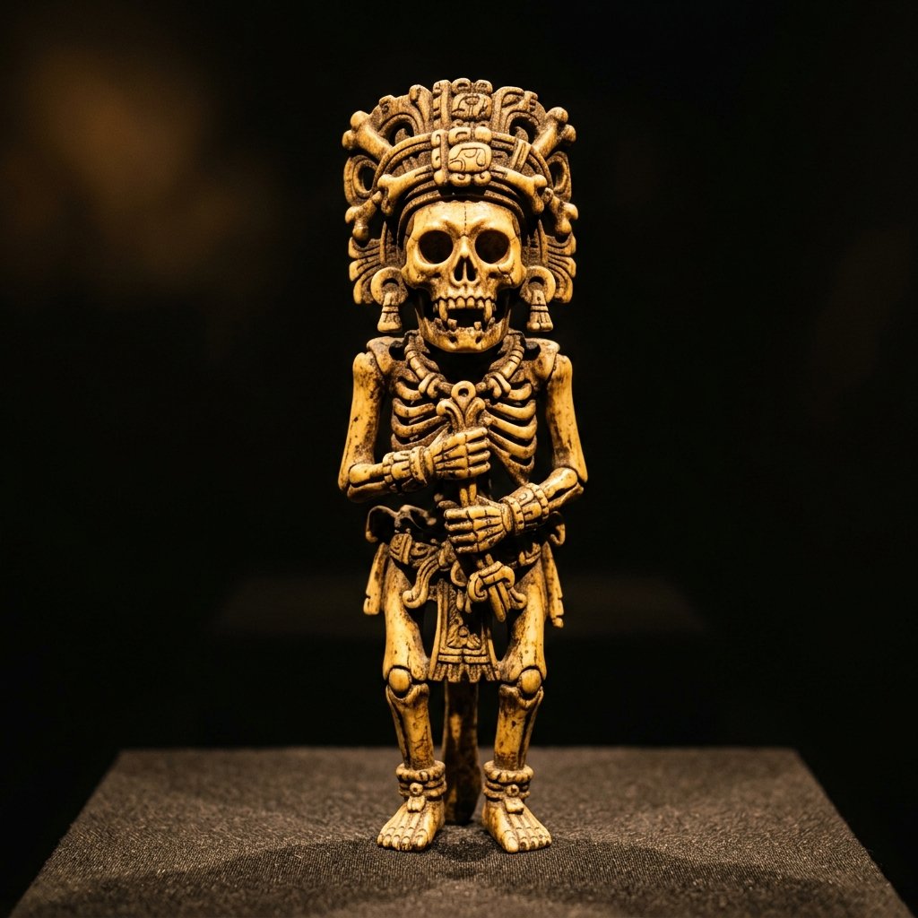 Ancient Maya artifact of Ah Puch — Lord of Death