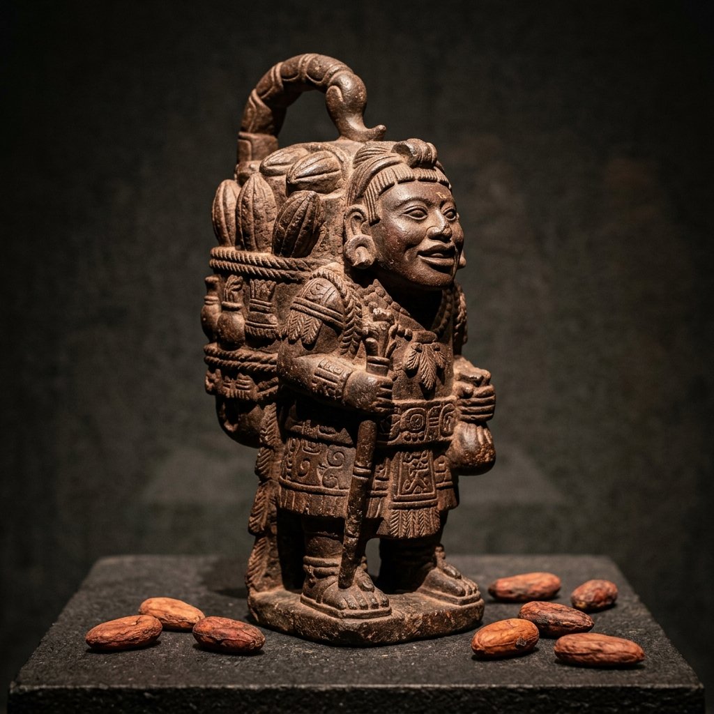 Ancient Maya artifact of Ek Chuaj — God of Commerce