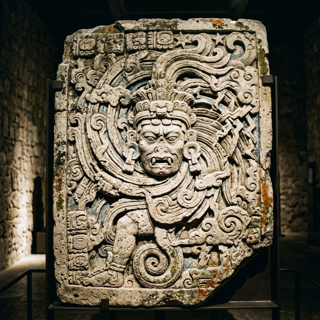 Ancient Maya artifact of Huracan — Heart of Sky