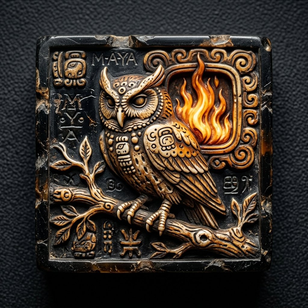 Muwan — Owl: Month of the screech owl and fire