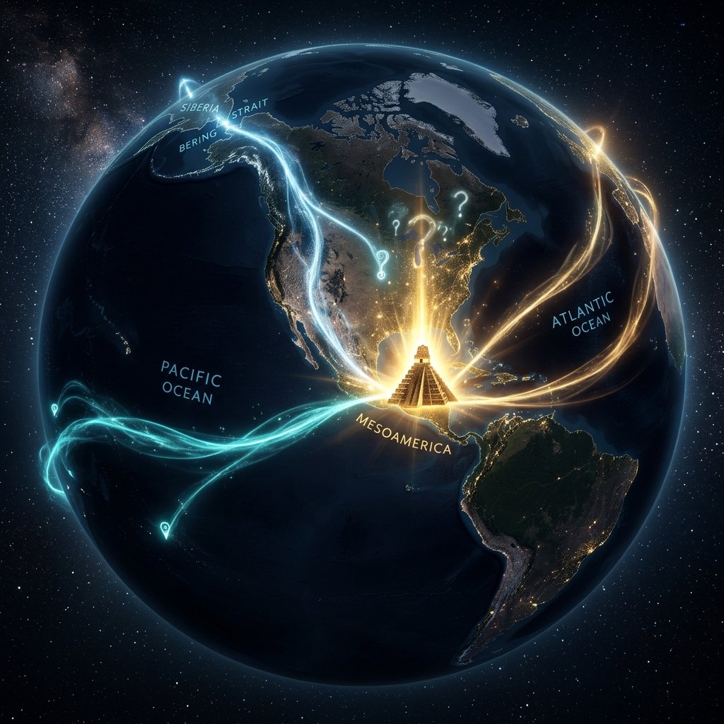 Where did the Maya come from