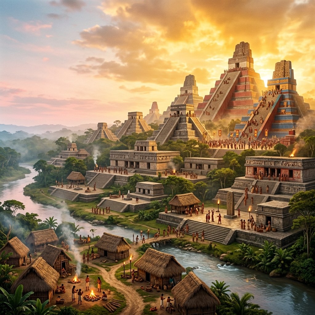 The sudden rise of Maya civilization