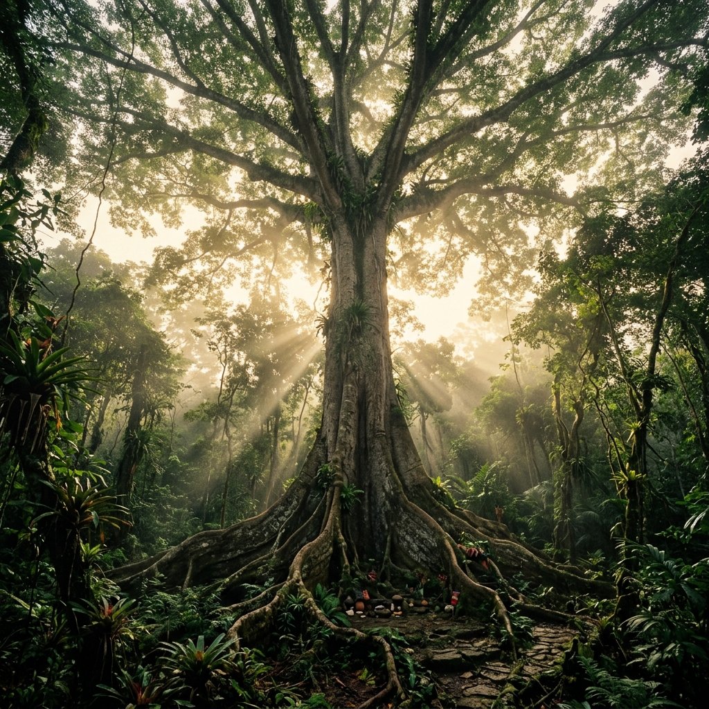 Ancient Maya symbol: The World Tree