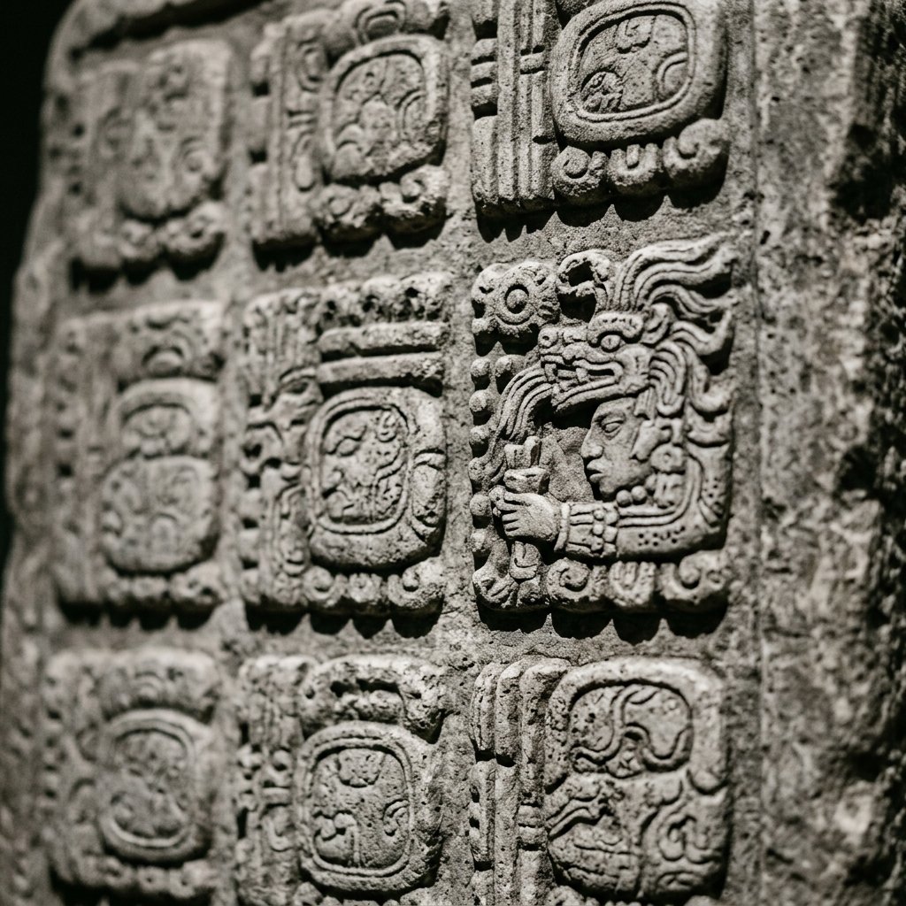 Ancient Maya symbol: The Writing System