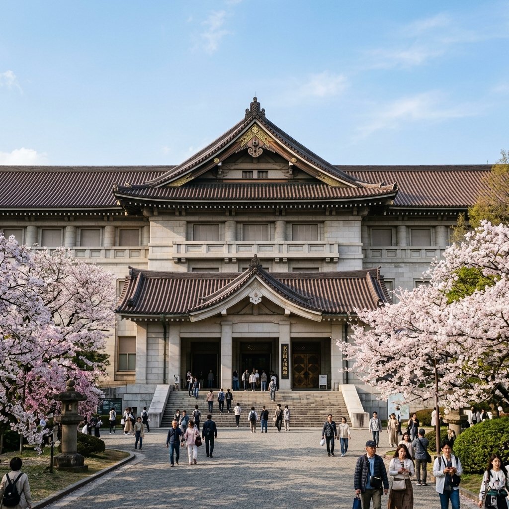 Tokyo National Museum — Imperial Crown-style building in Ueno Park